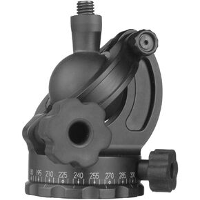 Acratech Ultimate Ballhead without QR Clamp with Left Sided Rubber Main and Pan Knobs, Supports 25 lbs.