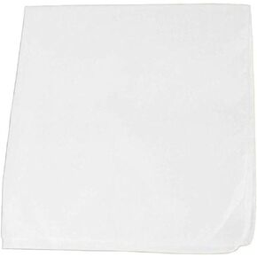 M.H.I. 50 Pack Daily Basics Solid 100% Cotton 22 x 22 Bandanas