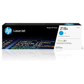 HP 218A Cyan Toner Cartridge | Works with Color Laserjet Pro 3201, MFP 3301 Series | W2181A