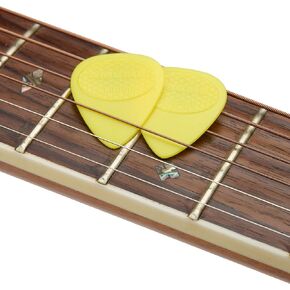 AMUMU HoneyGrip Guitar Picks 1mm Medium Heavy Thickness Picks - Guitar Accessories - Picks for Acoustic Guitar, Electric Guitar, Bass Guitar