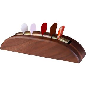 حامل اختيار الجيتار، علبة عرض تخزين اختيار الجيتار لأي سمك، شكل عرض اختيار الجيتار الشخصي in Kuwait