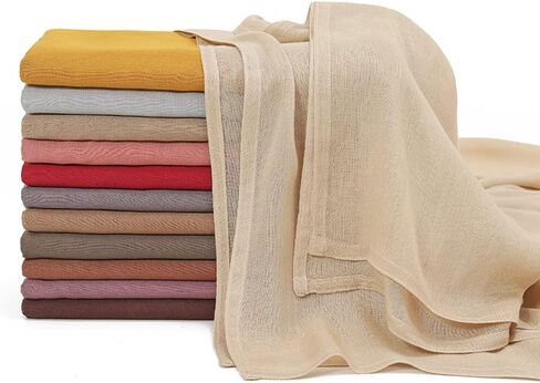 LMVERNA Rayon Hijabs Scarf Solid Headscarf Wraps Muslim Women Hijab Islamic Turban Headbands Foulard in Saudi Arabia