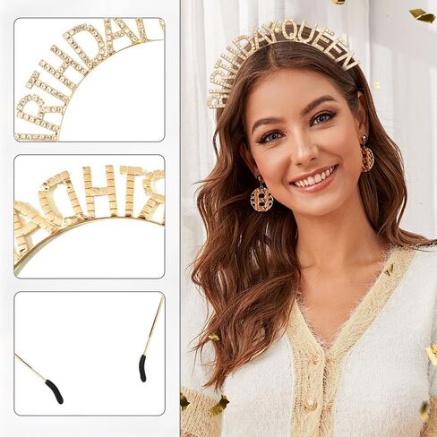 تاج عيد ميلاد للنساء، تاج لملكة عيد ميلاد النساء، إكسسوارات تزيين عصابة رأس عيد ميلاد سعيد in Kuwait