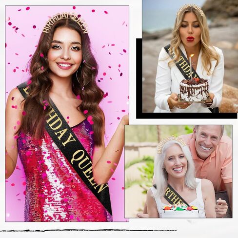 تاج عيد ميلاد للنساء، تاج لملكة عيد ميلاد النساء، إكسسوارات تزيين عصابة رأس عيد ميلاد سعيد in Kuwait