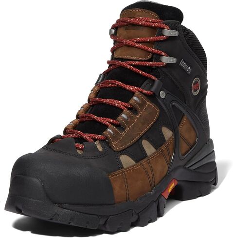 Timberland PRO Men's Hyperion 6 Inch XL Alloy Safety Toe Waterproof Industrial Hiker Work Boot, Brown-2024 New, 13 Wide in Saudi Arabia