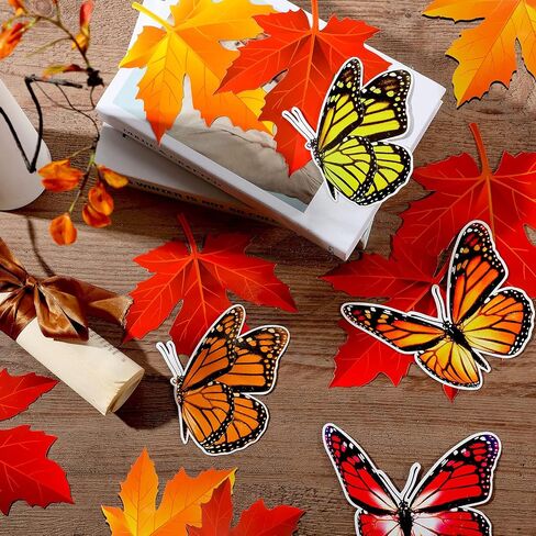 60 Pieces 70 x 55 Inch Classroom Big Tree Bulletin Board Set with Leaves and Butterflies, Woodland Whimsy Decor with 180 Pieces Removable Glue Point Dots for School Decoration (Light Green Leaves) in Saudi Arabia
