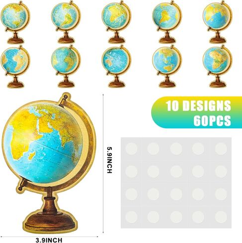 Chuangdi 60 Pcs Large Bulletin Board Cutouts 6 Inch Colorful Paper Cutouts for DIY Crafts Classroom Decor Die Cuts Name Tag Label for Teacher Student Back to School Craft Projects(Composition Book) in Kuwait