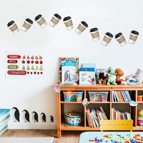 Chuangdi 60 Pcs Large Bulletin Board Cutouts 6 Inch Colorful Paper Cutouts for DIY Crafts Classroom Decor Die Cuts Name Tag Label for Teacher Student Back to School Craft Projects(Composition Book) in Kuwait