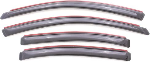 Auto Ventshade [AVS] In-Channel Ventvisor / Rain Guards | Fits 2009 - 2015 Nissan Maxima- Smoke, 4 pcs. | 194100 in Saudi Arabia