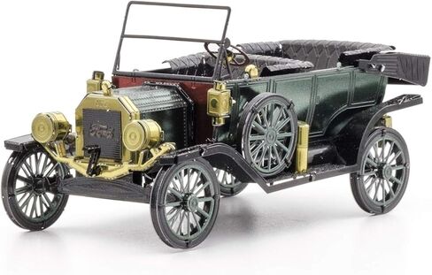 Fascinations Metal Earth 3D Metal Model Kits Ford Set of 6-1908 Model T Dark Green - 1910 Model T - 1931 Model A - 1932 Coupe - 1937 Pickup - 1925 Model T Runabout in Kuwait
