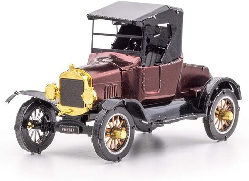 Fascinations Metal Earth 3D Metal Model Kits Ford Set of 6-1908 Model T Dark Green - 1910 Model T - 1931 Model A - 1932 Coupe - 1937 Pickup - 1925 Model T Runabout in Kuwait