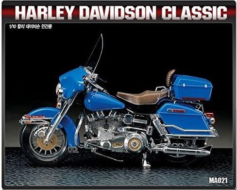 Academy 1/10 Plastic Model Kit Harley Davidson Classic Motorcycle 15501 Nib/Item# G4W8B-48Q55147 in Saudi Arabia