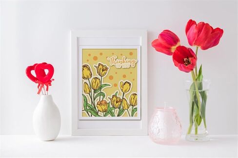 Silhouette Flowers Clear Stamps for Card Making or Journaling Silhouette Dandelion Daisy Lavender Silicone Stamps for Scrapbooking Photo Album and Other Paper Crafts Decoration in Kuwait