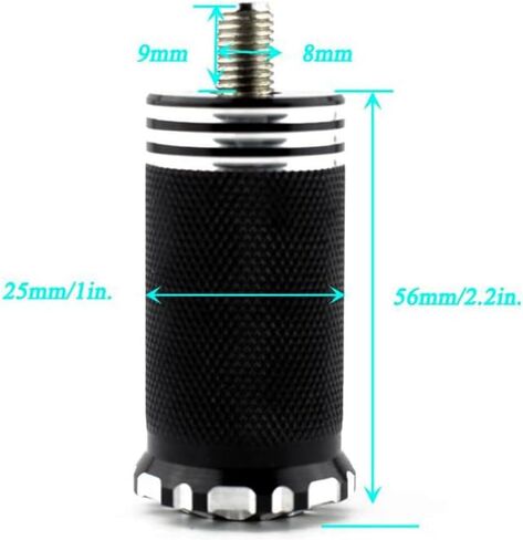 Motorcycle Black Billet Foot Pegs Gear Shifter Peg for Harley Davidson Touring Dyna Sportster Softail Street in Saudi Arabia