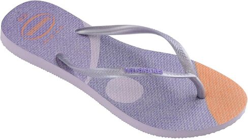 صندل Havaianas Slim Palette Glow Flip Flop أرجواني هادئ 35/36 البرازيل (الرجال الأمريكي 4/5، النساء 5/6) M in Saudi Arabia