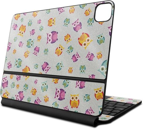 Skin Compatible with Apple Magic Keyboard for iPad Pro 13‑inch (M4) 2024 - Black Gator Skin - Premium 3M Vinyl Protective Wrap Decal Cover - Easy to Apply | Crafted in The USA by MightySkins in Kuwait