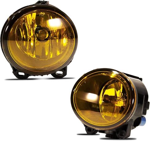 Fog Lights for BMW F22 F23 (228i 230i), E92 E93 (328i 328xi 335i 335is 335xi), F07 (528i 535i 550i GT), ACTIVEHYBRID 5, M235i, M3 M5, 2007-2020, All for M Package Bumper, 1 Pair (Yellow Lens) in Saudi Arabia