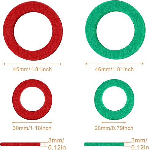 Battery Terminal Anti Corrosion Washer Fiber Battery Terminal Protector, 20 PCS Car Battery Corrosion Prevention Shim, 10 Red and 10 Green in Saudi Arabia