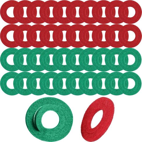 Battery Terminal Anti Corrosion Washer Fiber Battery Terminal Protector, 20 PCS Car Battery Corrosion Prevention Shim, 10 Red and 10 Green in Saudi Arabia