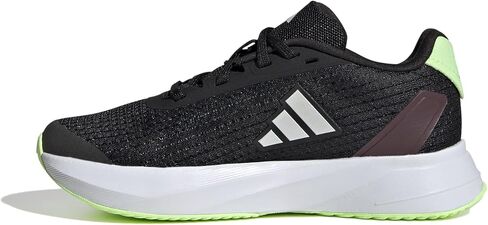 adidas Duramo SL Sneaker, Black/Zero Metallic/Green Spark, 10.5 US Unisex Little Kid in Saudi Arabia