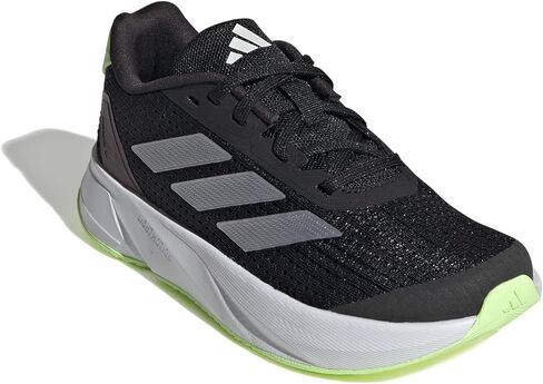 adidas Duramo SL Sneaker, Black/Zero Metallic/Green Spark, 10.5 US Unisex Little Kid in Saudi Arabia