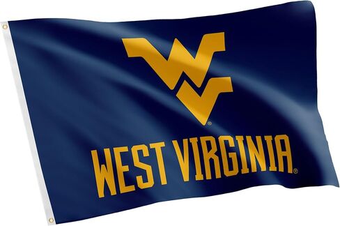 Desert Cactus West Virginia University Flag Mountaineers Banners 100% Polyester Indoor Outdoor 3x5 feet Flags (Style 5) in Saudi Arabia