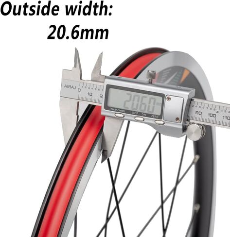 BUCKLOS Folding Bike Wheelset 20 inch 406 451 Black/Red Aluminum Alloy Wheels, V Brake/Disc Brake Quick Release 20H Bicycle Wheelset for 7 8 9 10 11 Speed Cassette in Saudi Arabia