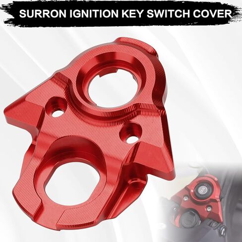 CNC Aluminum Sur Ron Ignition Key Switch Cover Compatible wiht Surron Light Bee S X LBX Segway X160 X260,Electric Dirt Bike Parts (Black) in Kuwait