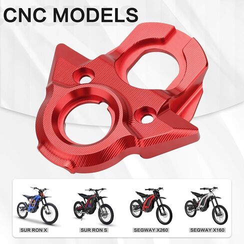 CNC Aluminum Sur Ron Ignition Key Switch Cover Compatible wiht Surron Light Bee S X LBX Segway X160 X260,Electric Dirt Bike Parts (Black) in Kuwait