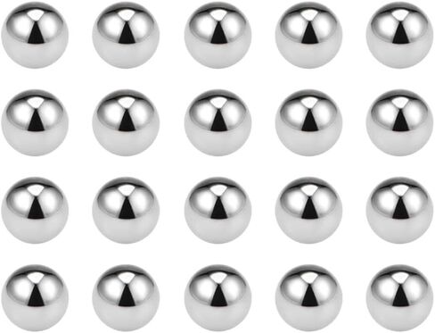 uxcell Precision Balls 12mm Solid Chrome Steel G10 for Ball Bearing Keychain Wheel 100pcs in Saudi Arabia