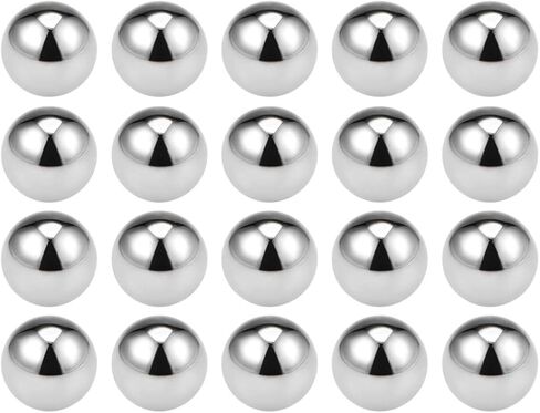uxcell Precision Balls 12mm Solid Chrome Steel G10 for Ball Bearing Keychain Wheel 100pcs in Saudi Arabia