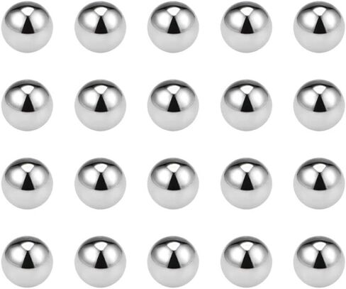 uxcell Precision Balls 12mm Solid Chrome Steel G10 for Ball Bearing Keychain Wheel 100pcs in Saudi Arabia