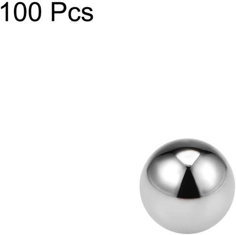 uxcell Precision Balls 12mm Solid Chrome Steel G10 for Ball Bearing Keychain Wheel 100pcs in Saudi Arabia