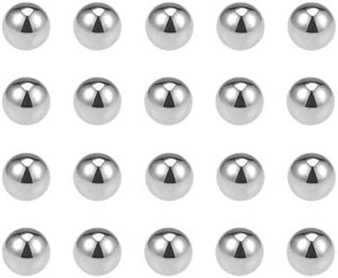 uxcell Precision Balls 12mm Solid Chrome Steel G10 for Ball Bearing Keychain Wheel 100pcs in Saudi Arabia