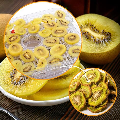 Food Dehydrator Machine, 400W Electric Fruit Dryer with 8 Trays, Digital Timer and Temperature Control, for Jerky/Meat/Beef/Vegetable in Saudi Arabia