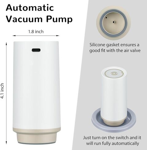 مجموعة أدوات تفريغ الهواء من ميسون مع أغطية بفم عادي وأغطية برطمان واسعة الفم، أغطية فراغ أوتوماتيكية قابلة لإعادة الاستخدام (متعددة الألوان) in Kuwait
