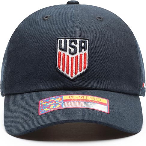 Team USA - US Soccer National Team Classic Adjustable Hat/Cap (Navy Blue) in Saudi Arabia