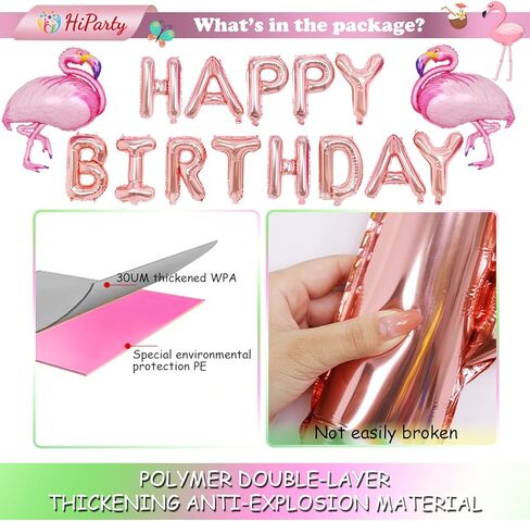 لونا فلامنغو زينة عيد الميلاد، 20 قطعة بالونات عيد ميلاد راية مع بالونات فلامنغو نجمة الأناناس بالونات، هاواي ألوها ديكورات الحفلات بالونات استوائية لمستلزمات ديكورات حفلات لونا in Kuwait