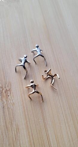 مجموعة Beaditwearitloveit المكونة من 2 خرزة متسلقة من Loc، وإكسسوارات شعر دريدلوك نحاسية، وخرز لوك معدني قابل للتعديل لضفائر الشعر المجدل، وحلقات الشعر، وخرز الشعر على شكل أساور (فضي) in Kuwait