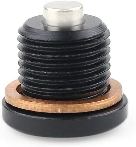 Xitomer M14*1.25p Magnetic Aluminum Oil Drain Plug Drain Bolt Fit for DR650 DR200 96-22 / DL1000 02-22 / LT-A400 02-19 / LT-Z400 09-14 / DR-Z125 03-21, Low Profile Magnetic Oil Drain Plug (Black) in Saudi Arabia
