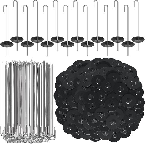 مشابك حماية الألواح الشمسية، مشابك تثبيت لحماية الحيوانات، مجموعة لفة حماية الحيوانات من الألواح الشمسية، مشابك تثبيت من الفولاذ المقاوم للصدأ لسياج الحمام سلك الطيور من الألواح الشمسية (100 عبوة، 25 مم) in Kuwait