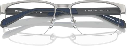 Emporio Armani Men's Ea1162 Rectangular Prescription Eyewear Frames in Saudi Arabia