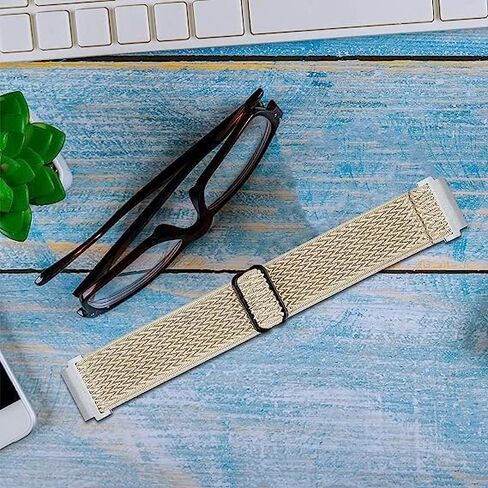 RuenTech 2 Pack Elastic Bands Compatible with iTouch Air 3 40mm Smartwatch Band, Adjustable Nylon Straps Replacement Sport Wristbands for iTouch Air 3 40mm Accessories Women&Men in Saudi Arabia