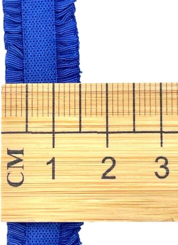 Lmlliang10Yards 0.5inch Elastic Lace Trim, Stretch Cotton Ribbon Soft Frilly Elastic Trim for Sewing, Lingerie,Thongs and DIY Crafts and Sewing Offering(White) in Kuwait