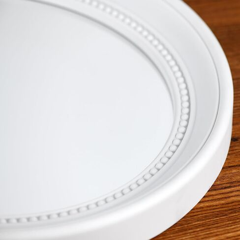 مرآة بيضاوية مقاس 15 × 13 بوصة، مرآة بيضاء، مرآة حمام، مرآة حمام بيضاء، مرآة حائط in Kuwait