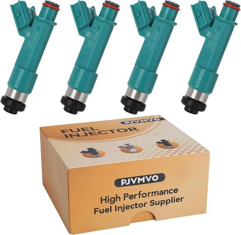 OE 2.4L Fuel Injectors,Compatible with/Toyota Camry Corolla Matrix 2004 2005 2006 2007 2008 2009 2010 2011 2012 2013,Compatible with/Scion 2.4 tC xB 2008 2015,|Set of 4| |12 Holes| |23250-0H030| in Saudi Arabia
