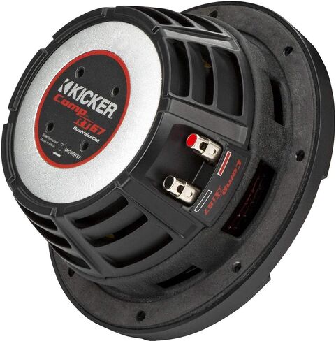يتضمن مكبر الصوت الرقيق KICKER مقاس 6.75 بوصة Comp RT حزمتين افتراضيتين 48CWRT672 2 2 أوم in Saudi Arabia