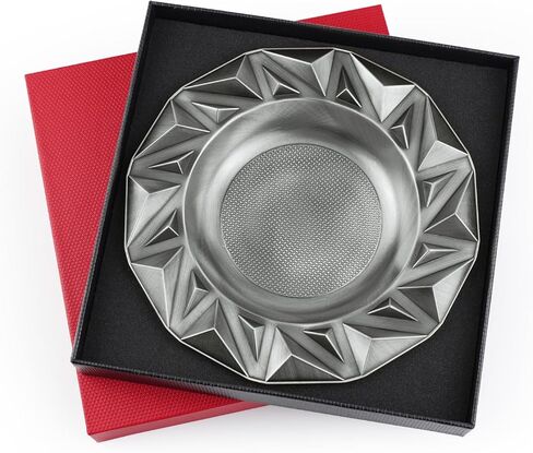 منفضة سجائر السيجار المعدنية المستديرة متعددة الأنابيب، منافض السجائر الكبيرة مقاس 8 بوصات، منفضة سجائر سيجار كبيرة للراحة في الهواء الطلق للفناء / الخارج / منفضة سجائر داخلية (وردية) in Kuwait