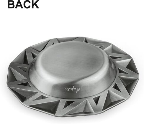 منفضة سجائر السيجار المعدنية المستديرة متعددة الأنابيب، منافض السجائر الكبيرة مقاس 8 بوصات، منفضة سجائر سيجار كبيرة للراحة في الهواء الطلق للفناء / الخارج / منفضة سجائر داخلية (وردية) in Kuwait