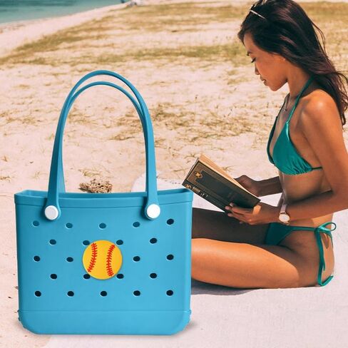 Bogg Bag Accessories Charm for Women Female Beach Bag Sport Accessories for Bogg Bag Charms for Audlts Teen Girls PVC Charms in Saudi Arabia
